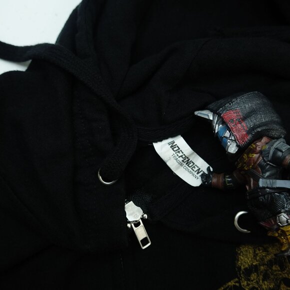 Carnifex Bury Me In Blasphemy Zip Hoodie Black Deathcore Band Sweatshirt XL - Picture 5 of 5